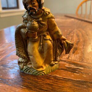 Fontanini Kneeling Wiseman Figurine Hand-Painted Vintage Italy Nativity